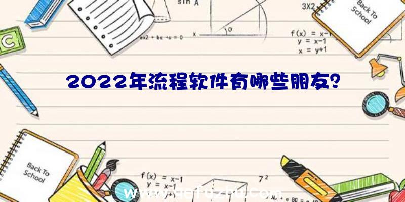 2022年流程软件有哪些朋友？