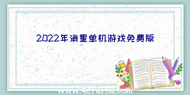 2022年消星单机游戏免费版