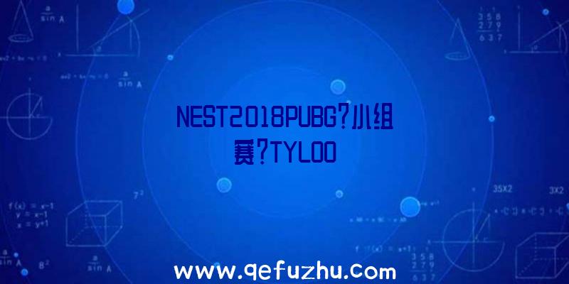 NEST2018PUBG？小组赛？TYLOO