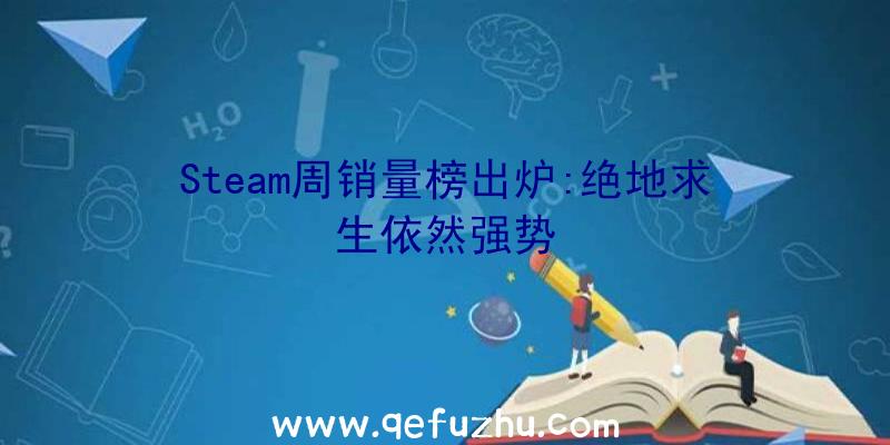 Steam周销量榜出炉:绝地求生依然强势