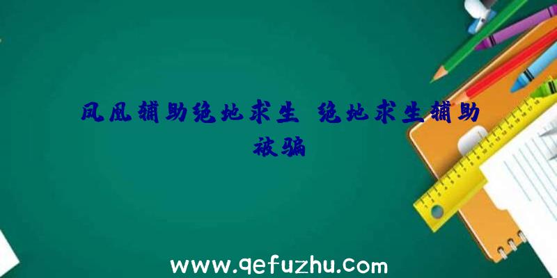 凤凰辅助绝地求生、绝地求生辅助被骗