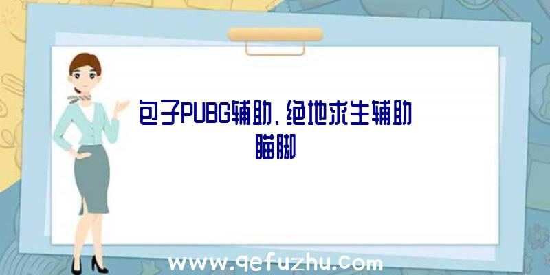 包子PUBG辅助、绝地求生辅助瞄脚