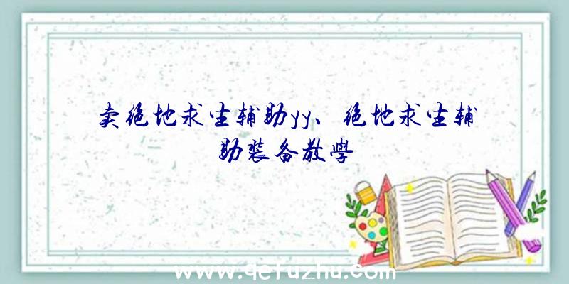 卖绝地求生辅助yy、绝地求生辅助装备教学