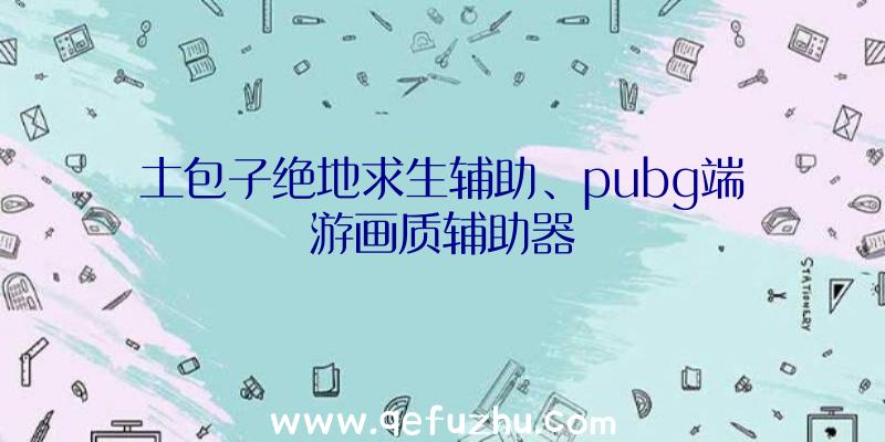 土包子绝地求生辅助、pubg端游画质辅助器