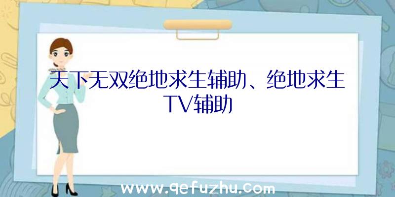 天下无双绝地求生辅助、绝地求生TV辅助