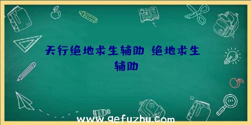 天行绝地求生辅助、绝地求生wk辅助