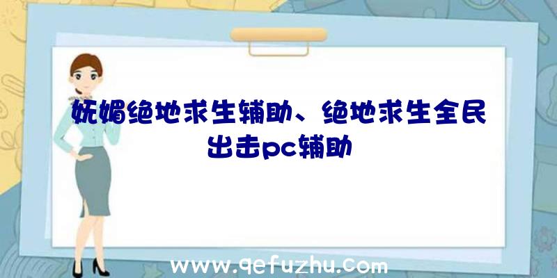 妩媚绝地求生辅助、绝地求生全民出击pc辅助