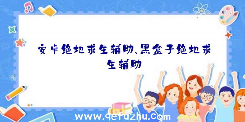 安卓绝地求生辅助、黑盒子绝地求生辅助