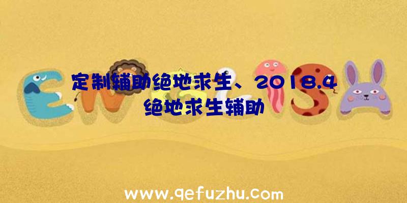 定制辅助绝地求生、2018.4绝地求生辅助