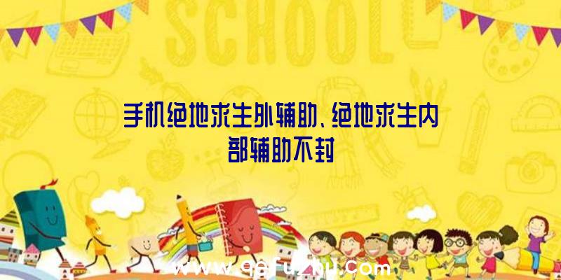 手机绝地求生外辅助、绝地求生内部辅助不封