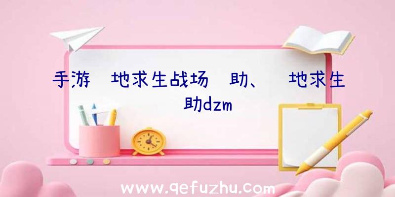 手游绝地求生战场辅助、绝地求生辅助dzm