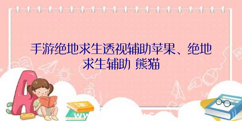 手游绝地求生透视辅助苹果、绝地求生辅助