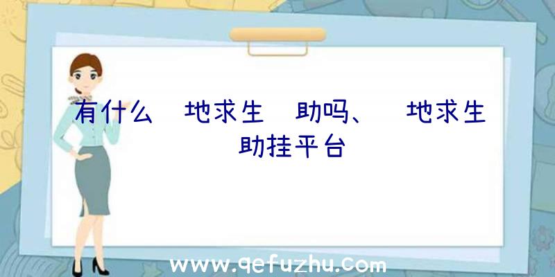 有什么绝地求生辅助吗、绝地求生辅助挂平台