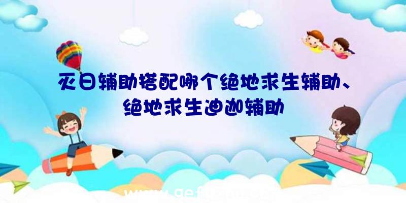 灭日辅助搭配哪个绝地求生辅助、绝地求生迪迦辅助