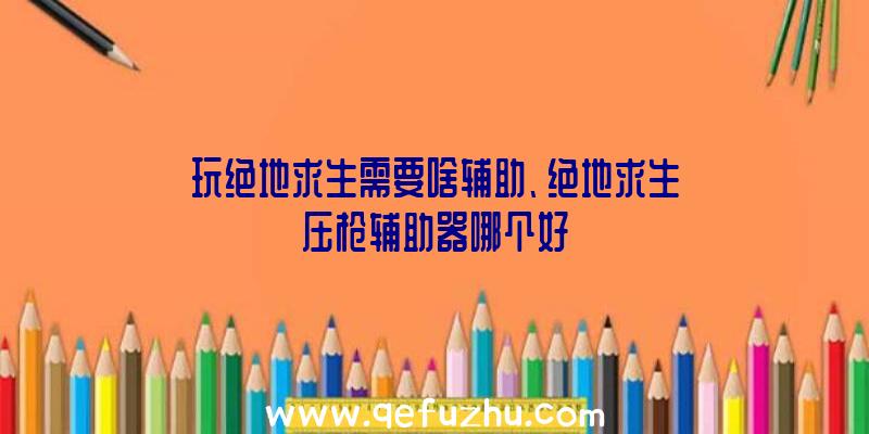 玩绝地求生需要啥辅助、绝地求生压枪辅助器哪个好