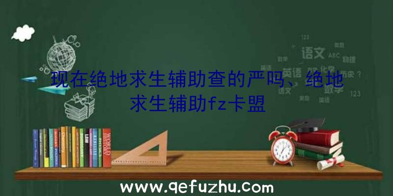 现在绝地求生辅助查的严吗、绝地求生辅助fz卡盟