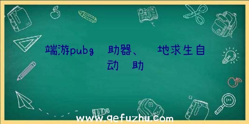 端游pubg辅助器、绝地求生自动辅助