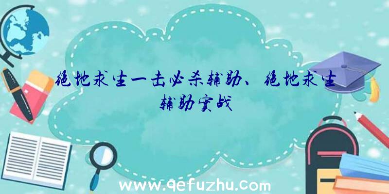 绝地求生一击必杀辅助、绝地求生辅助实战