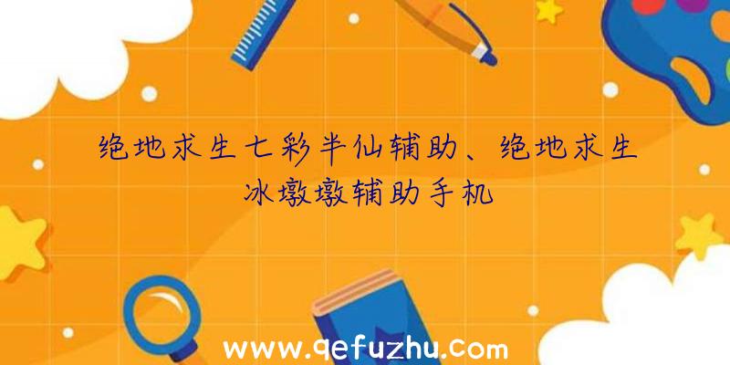 绝地求生七彩半仙辅助、绝地求生冰墩墩辅助手机