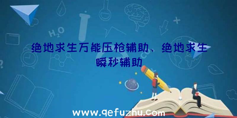 绝地求生万能压枪辅助、绝地求生瞬秒辅助