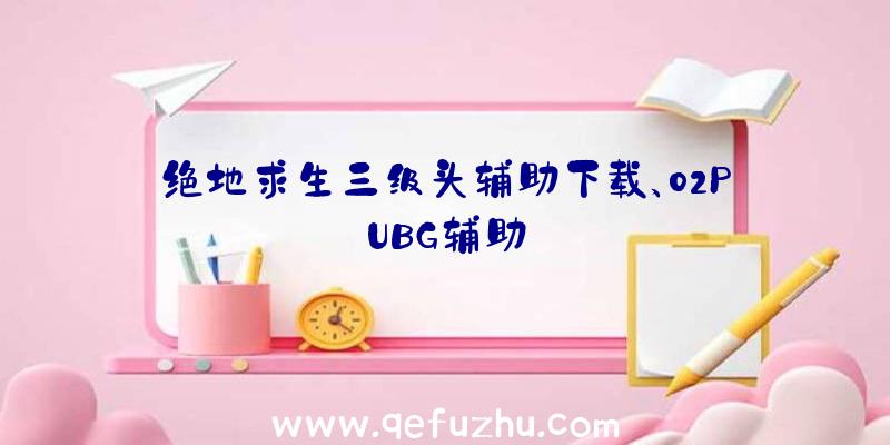 绝地求生三级头辅助下载、02PUBG辅助