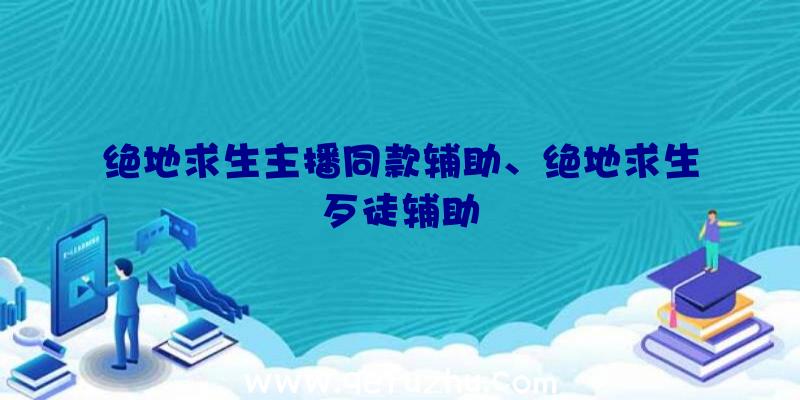 绝地求生主播同款辅助、绝地求生歹徒辅助