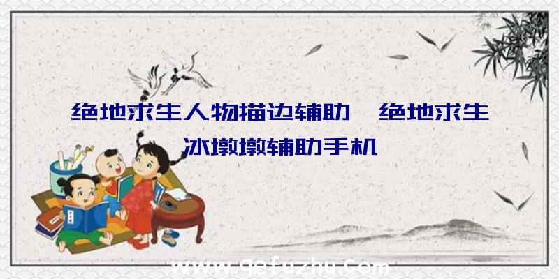 绝地求生人物描边辅助、绝地求生冰墩墩辅助手机