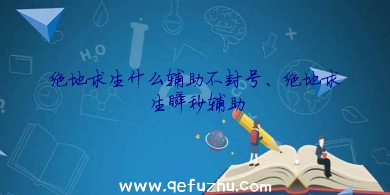 绝地求生什么辅助不封号、绝地求生瞬秒辅助