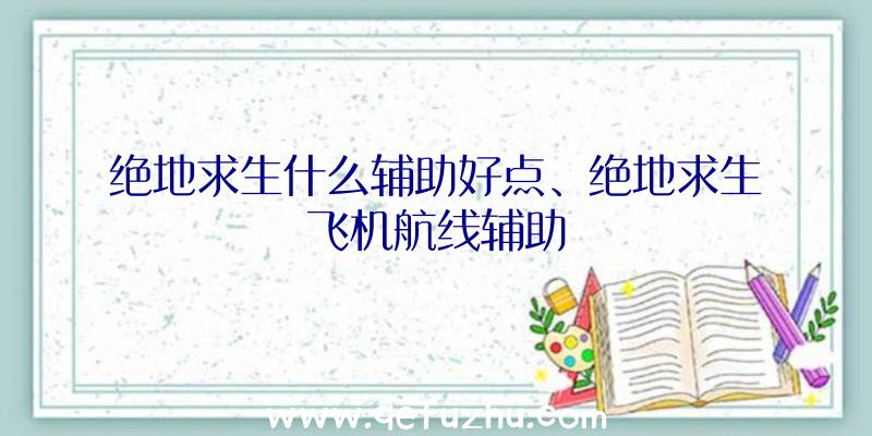 绝地求生什么辅助好点、绝地求生飞机航线辅助