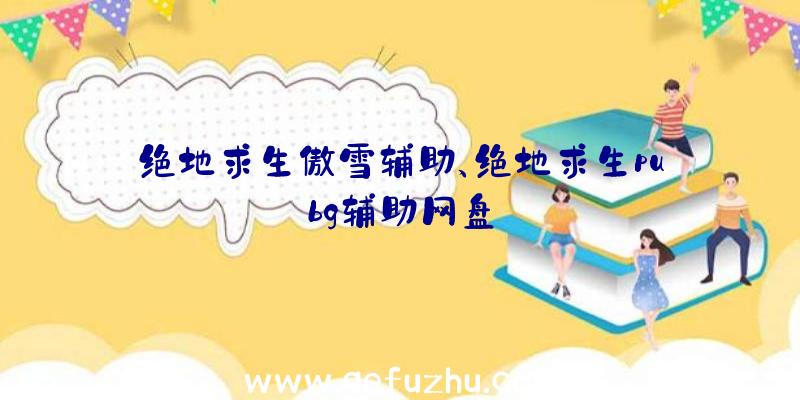 绝地求生傲雪辅助、绝地求生pubg辅助网盘