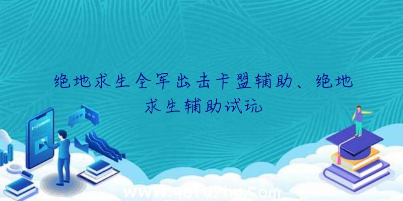 绝地求生全军出击卡盟辅助、绝地求生辅助试玩