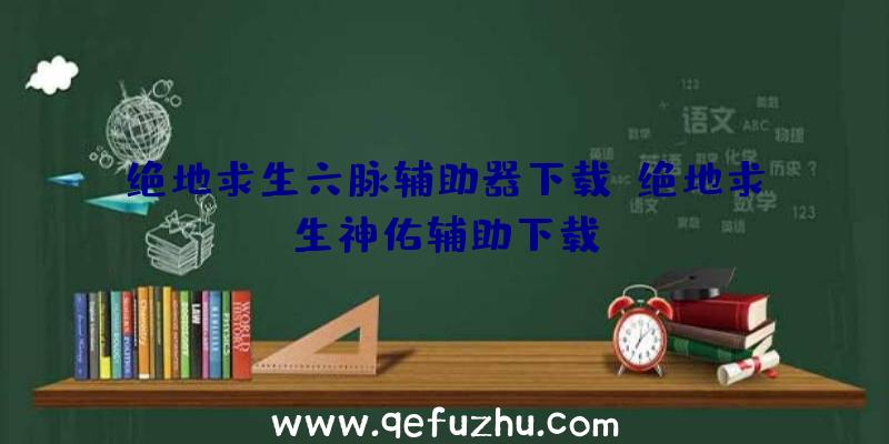 绝地求生六脉辅助器下载、绝地求生神佑辅助下载