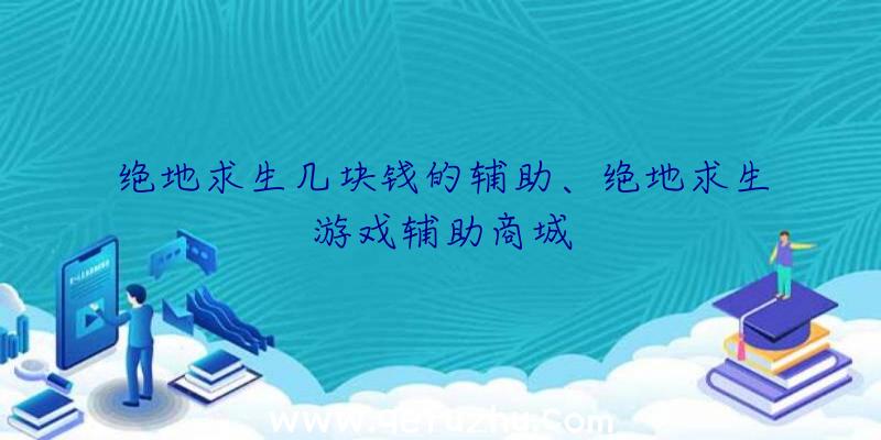 绝地求生几块钱的辅助、绝地求生游戏辅助商城