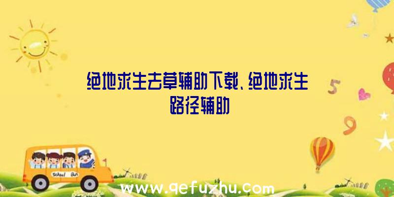 绝地求生去草辅助下载、绝地求生