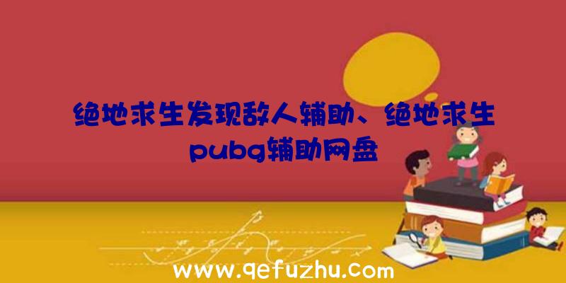 绝地求生发现敌人辅助、绝地求生pubg辅助网盘