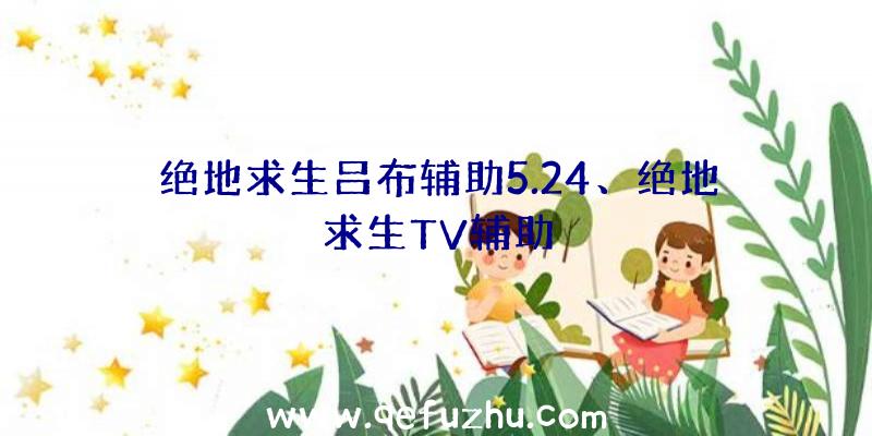 绝地求生吕布辅助5.24、绝地求生TV辅助