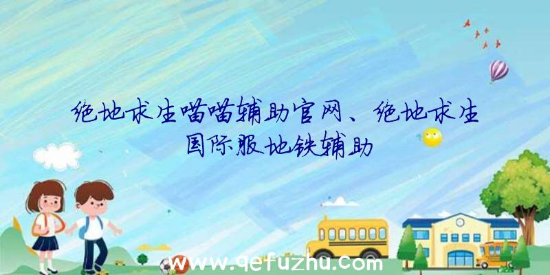 绝地求生喵喵辅助官网、绝地求生国际服地铁辅助