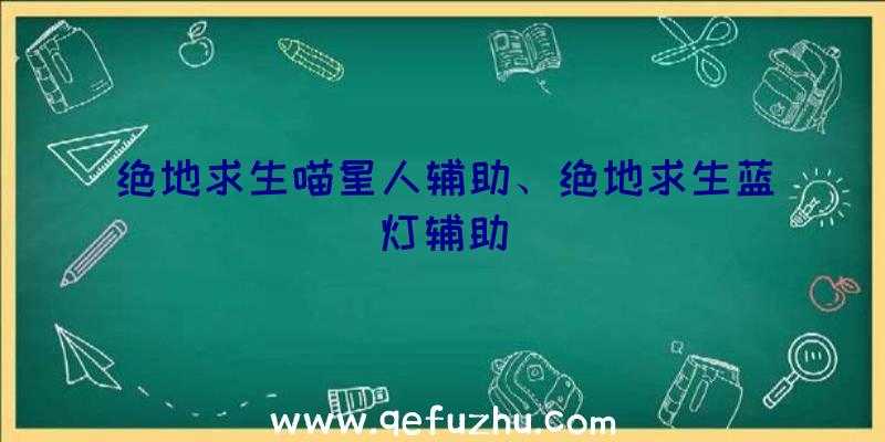 绝地求生喵星人辅助、绝地求生蓝灯辅助