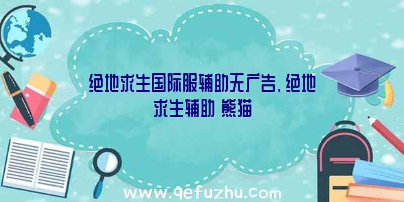 绝地求生国际服辅助无广告、绝地求生辅助