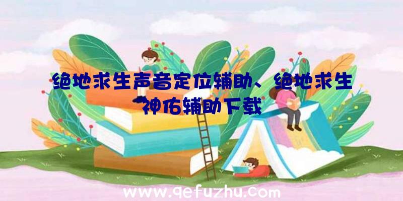 绝地求生声音定位辅助、绝地求生神佑辅助下载