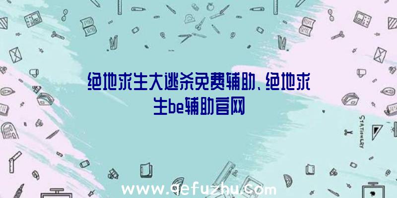 绝地求生大逃杀免费辅助、绝地求生be辅助官网