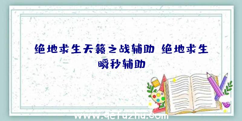 绝地求生天籁之战辅助、绝地求生瞬秒辅助