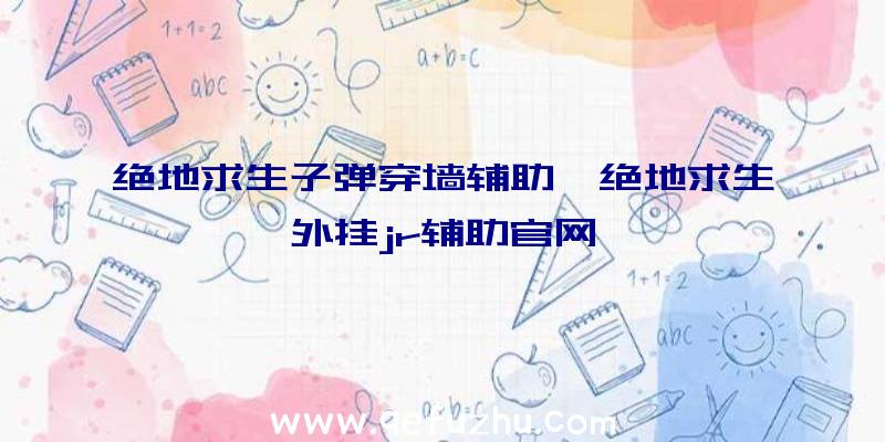 绝地求生子弹穿墙辅助、绝地求生外挂jr辅助官网