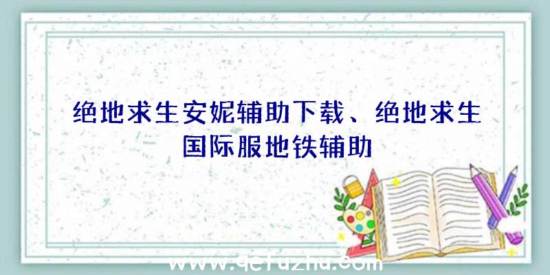 绝地求生安妮辅助下载、绝地求生国际服地铁辅助