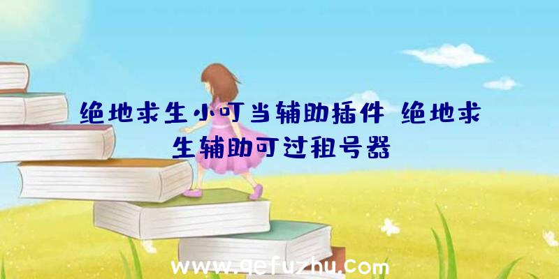 绝地求生小叮当辅助插件、绝地求生辅助可过租号器