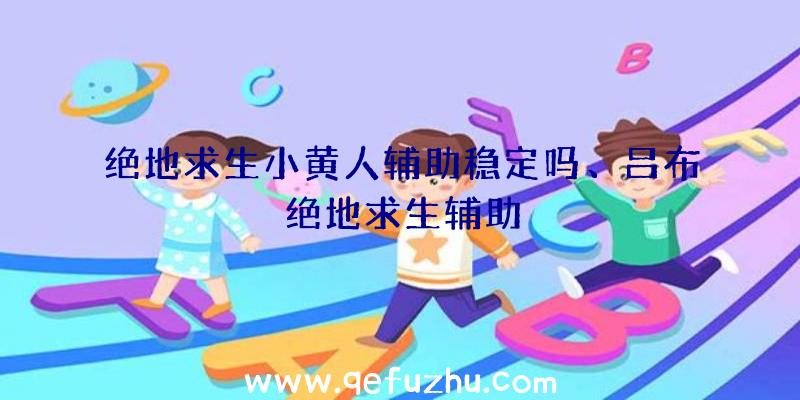 绝地求生小黄人辅助稳定吗、吕布绝地求生辅助