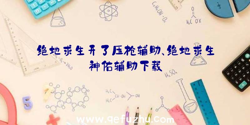 绝地求生开了压枪辅助、绝地求生神佑辅助下载