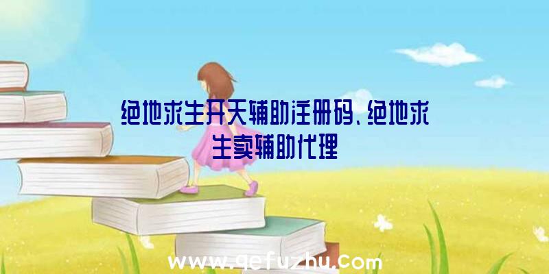 绝地求生开天辅助注册码、绝地求生卖辅助代理