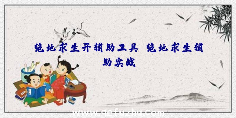 绝地求生开辅助工具、绝地求生辅助实战