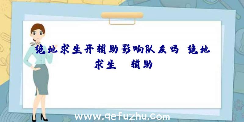 绝地求生开辅助影响队友吗、绝地求生da辅助